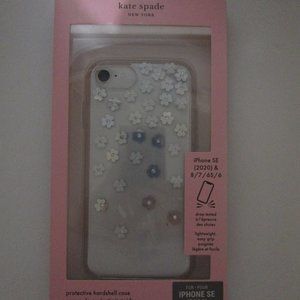 KATE SPADE Hardshell Case for iPhone SE (3rd Gen)/SE (2020) - Scattered Flowers